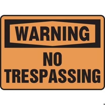 Accuform OSHA WARNING SAFETY SIGN NO FRMADM304VP FRMADM304VP